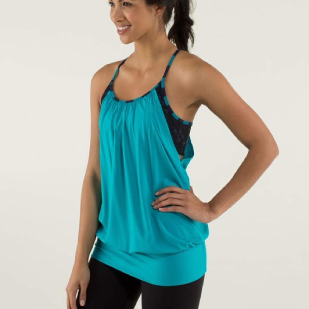 lululemon athletica Teal Tank Top